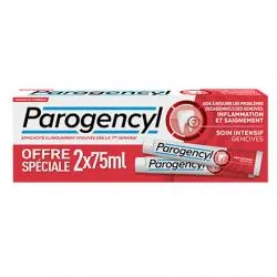 PAROGENCYL Dentifrice soin intensif gencives lot de 2 tubes 75ml