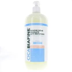 CICA BIAFINE Crème douche hydratante anti-irritations flacon 1l