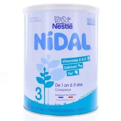 NESTLE Nidal Lait de croissance 3ème âge 800g