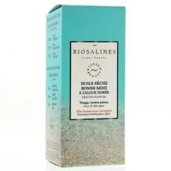 BIOSALINES Soin visage - Huile sèche bonne mine à l'algue dorée 30ml