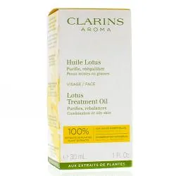 CLARINS Aroma - Huile Lotus peaux mixtes ou grasses 30ml