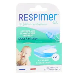 RESPIMER Bébé - Filtres protecteurs mouche bébé x20