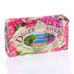 NESTI DANTE Dolce Vivere - Savon solide bouganville, sel marin, papyrus 250g