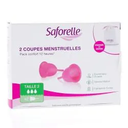 SAFORELLE Cup confort Pack confort 12h taille 2