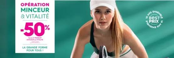 MINCEUR & VITALITE -50% sur le 2ème acheté*